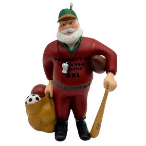 Hallmark 2001 “All Sports Santa” Christmas Ornament